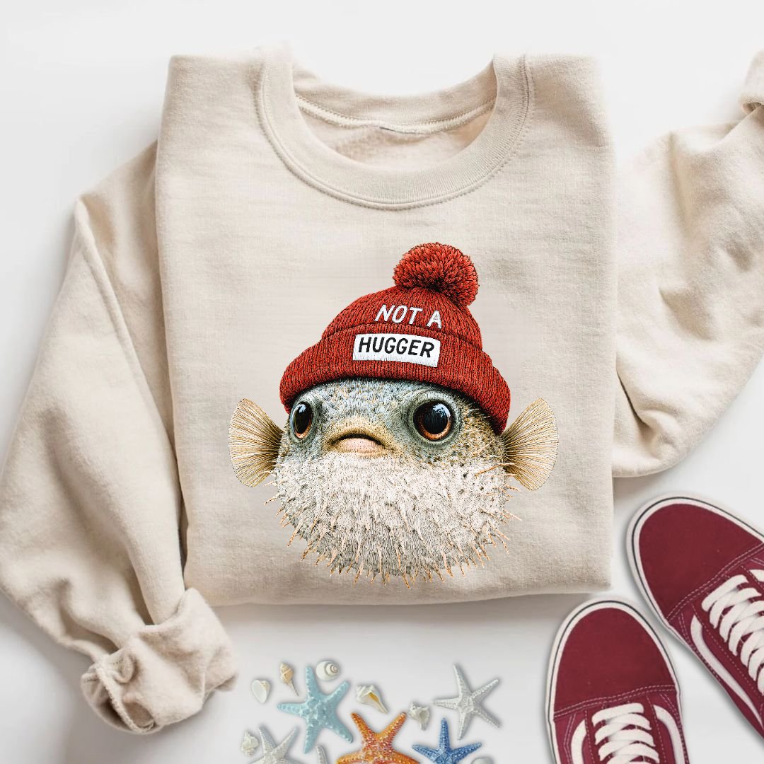 Hugger Pufferfish Sweatshirt