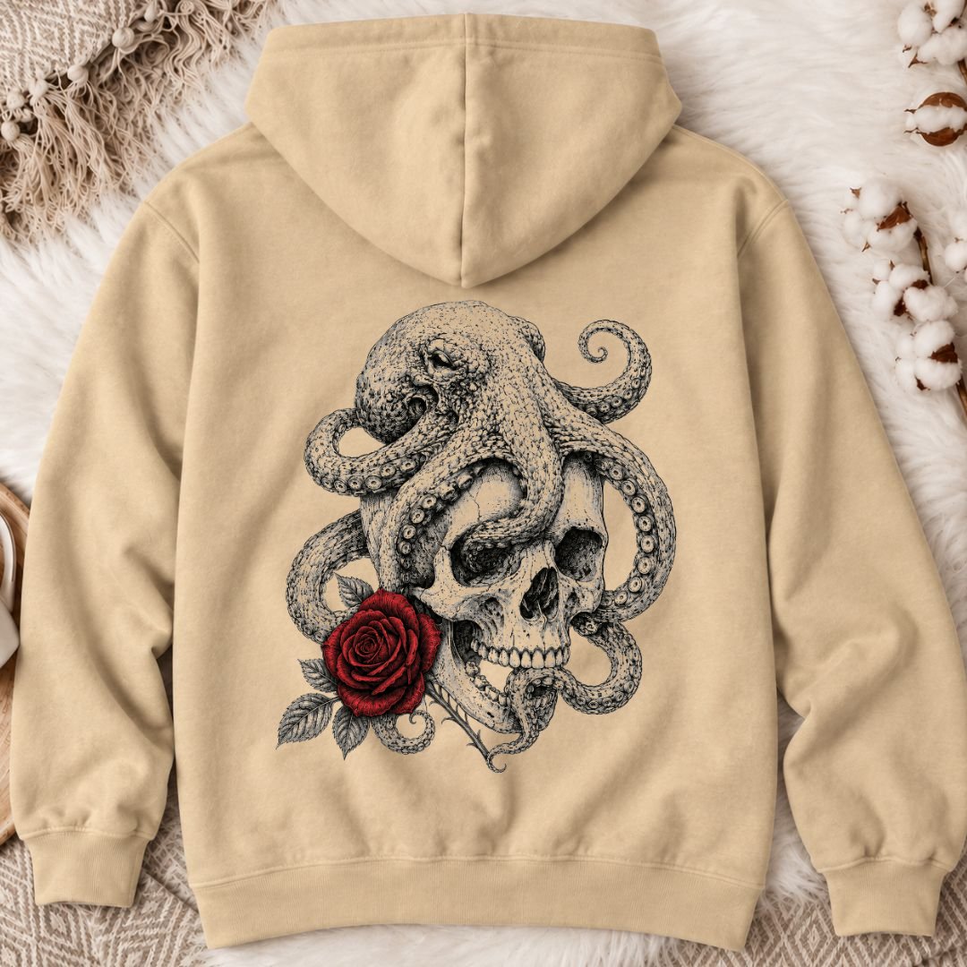 Last Rose, Octopus Hoodie
