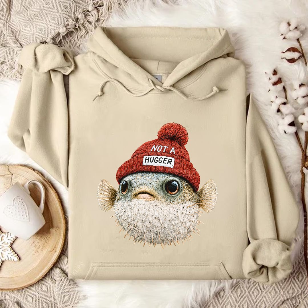Hugger Pufferfish Hoodie