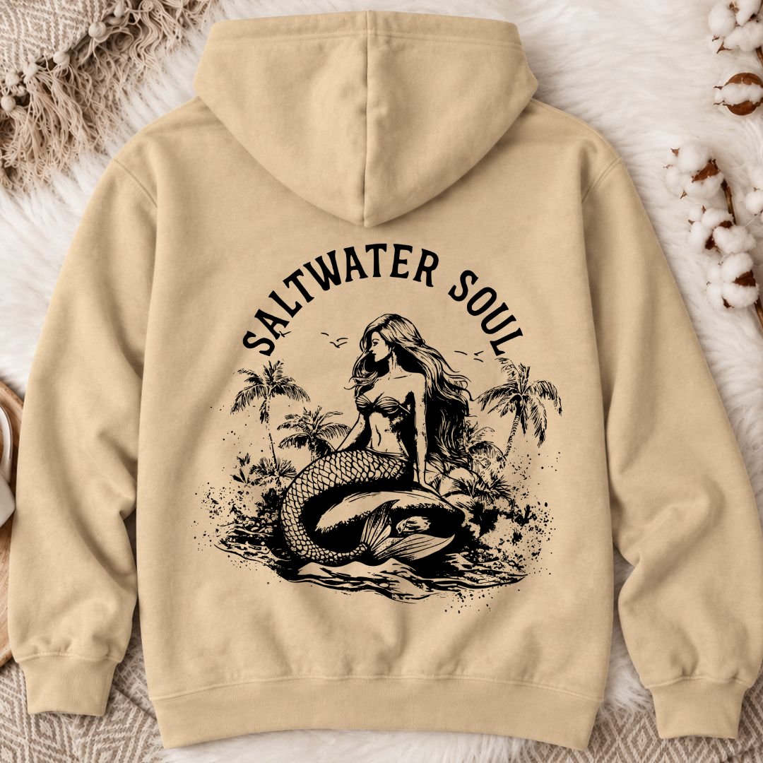 Saltwater Soul Back Print Hoodie