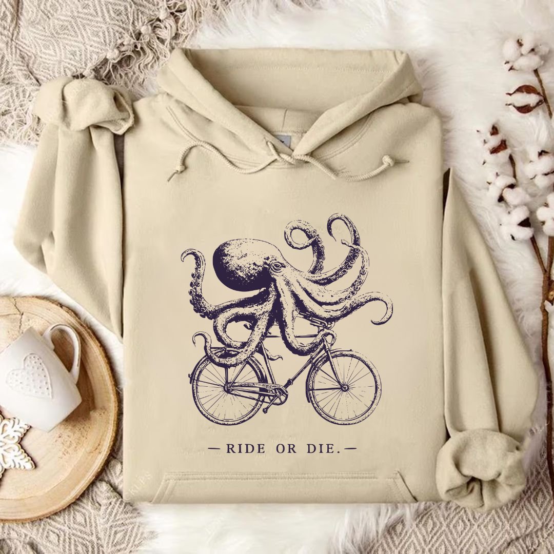 Ride Or Die, Octopus Hoodie