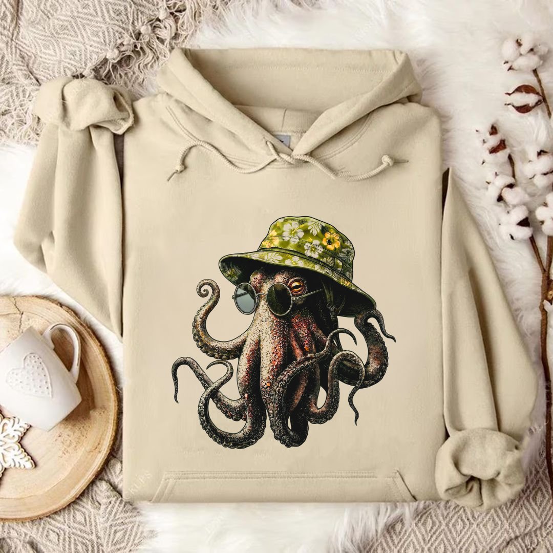 Summer Octopus Hoodie