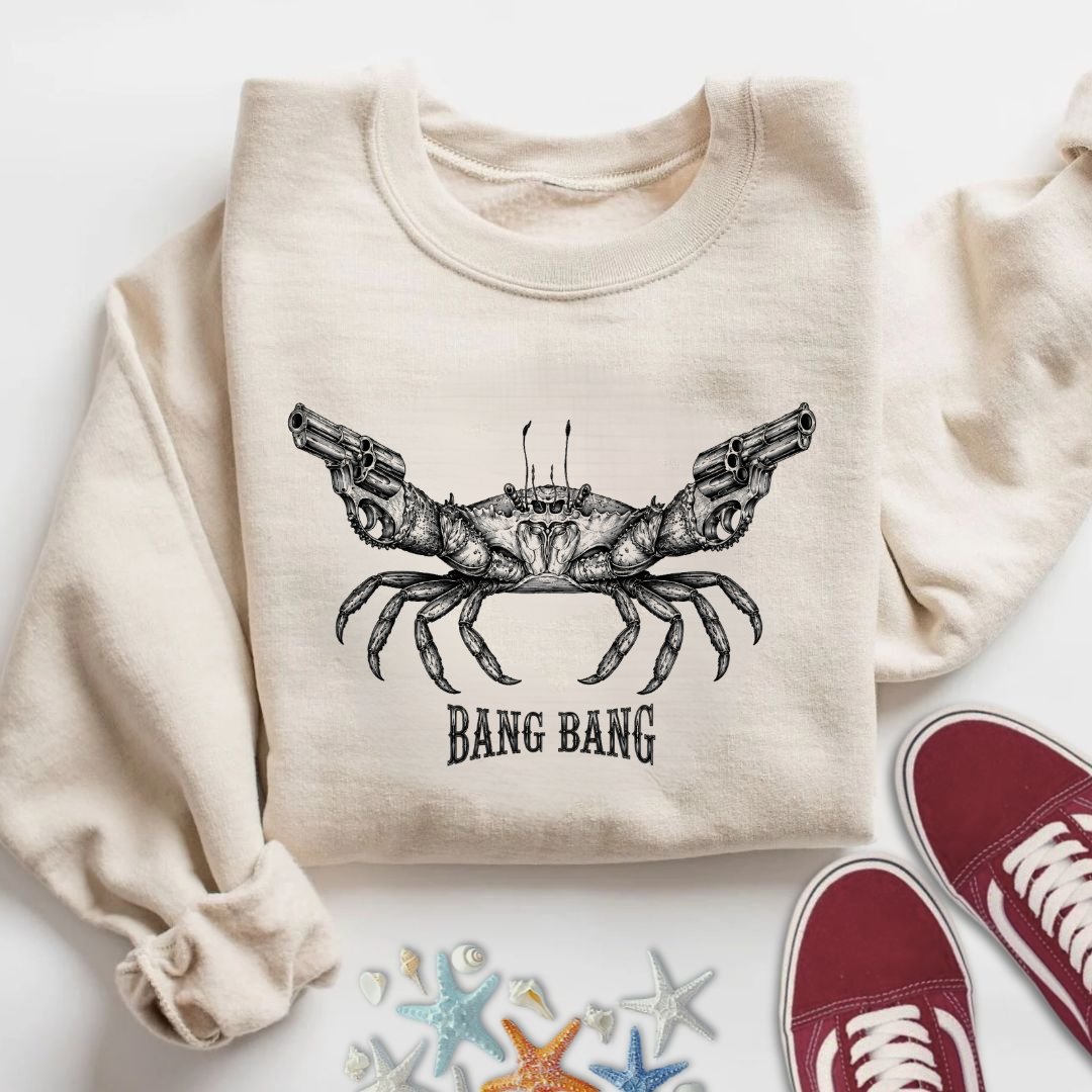 Bang Bang Crab Sweatshirt