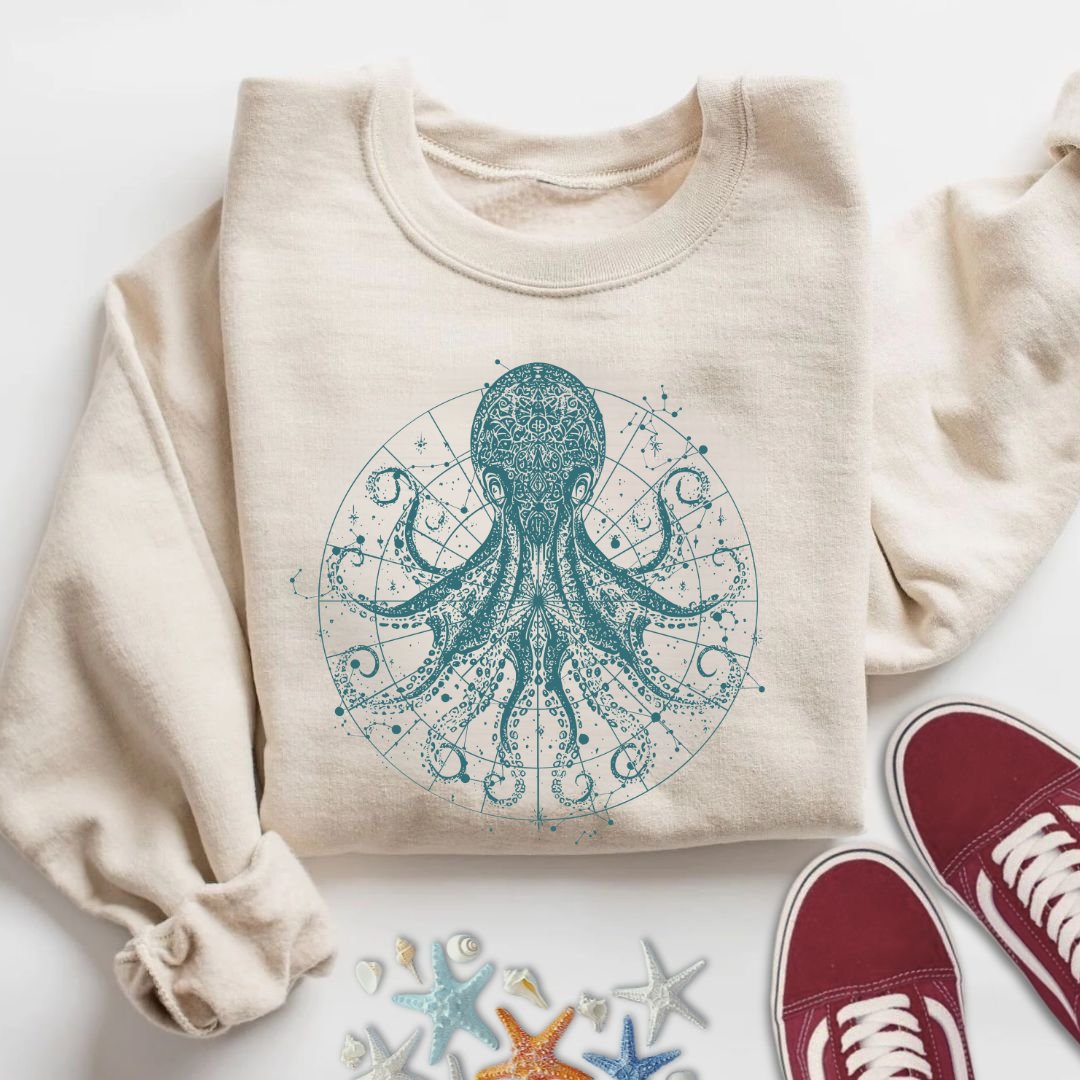 Celestial Octopus Sweatshirt