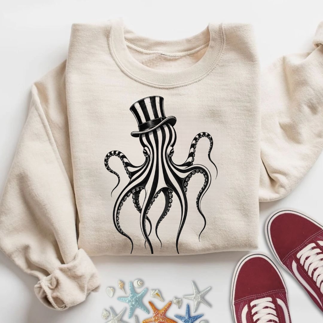 Beetlejuice Octopus Sweatshirt