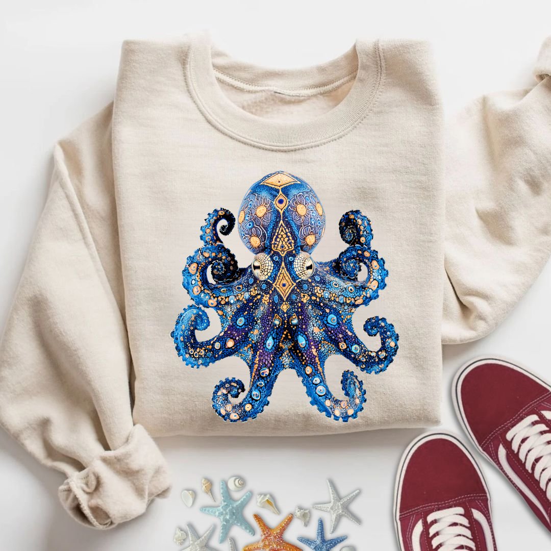 Blue-Ringed Octopus Sweatshirt