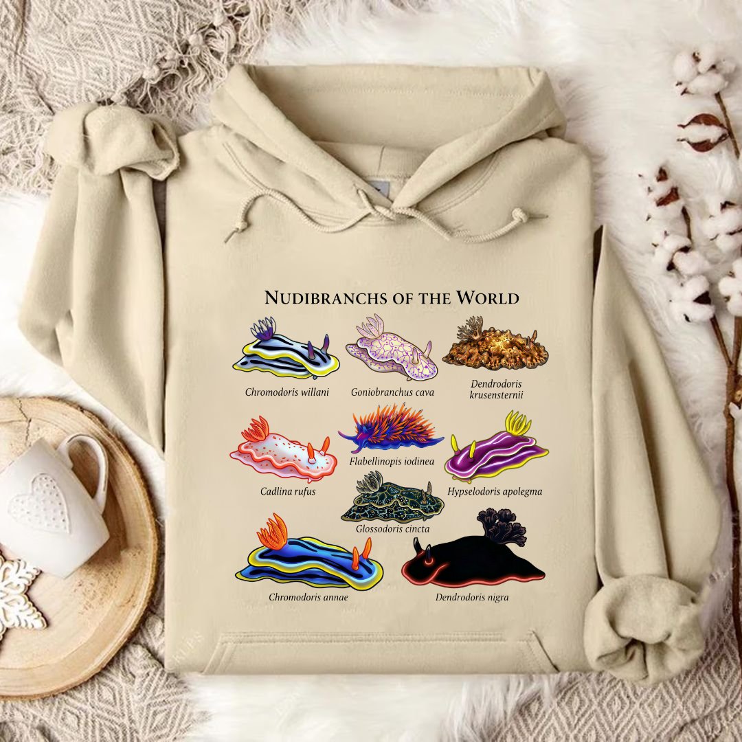Nudibranchs Of The World Hoodie