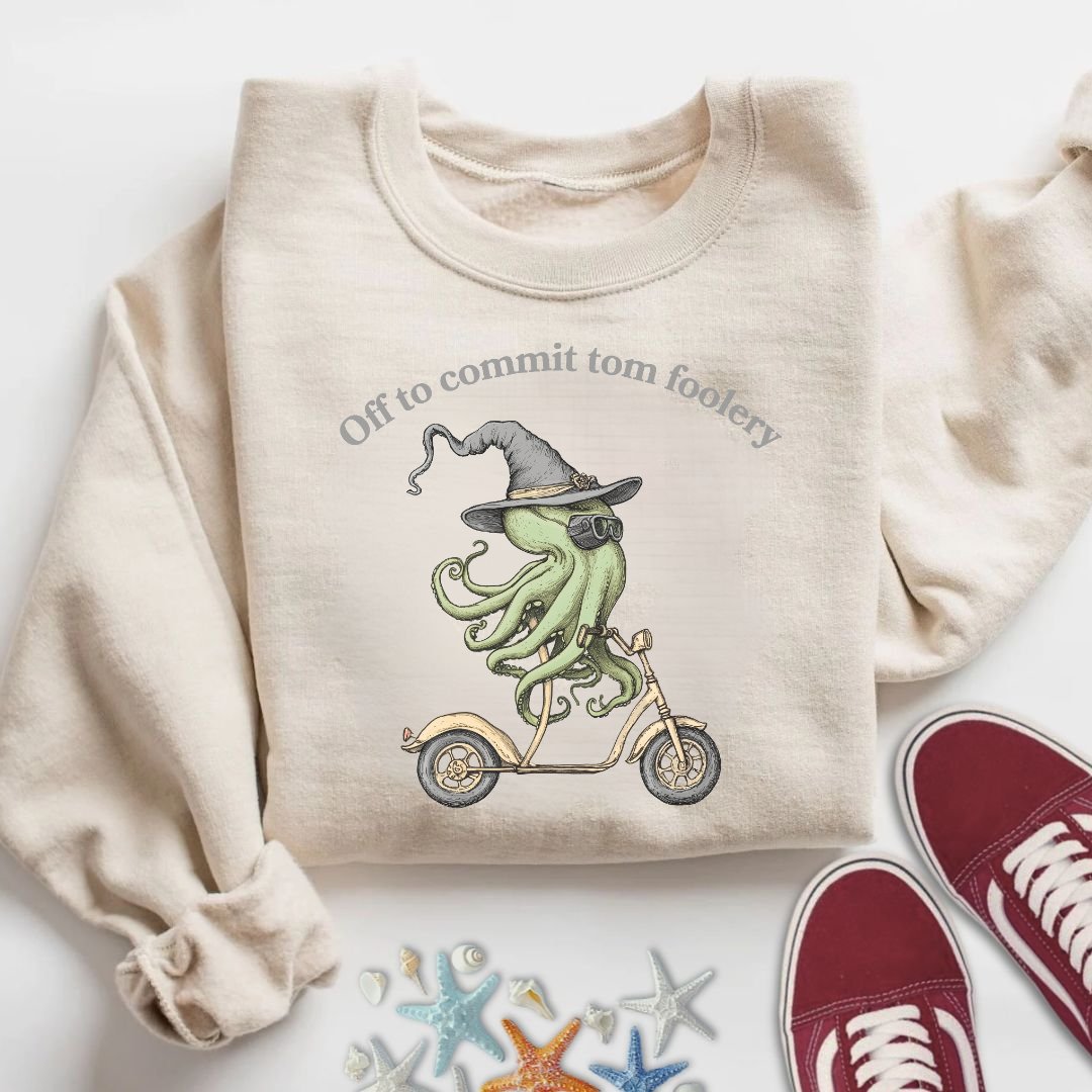 Off To Comit Tom Foolery Sweatshirt