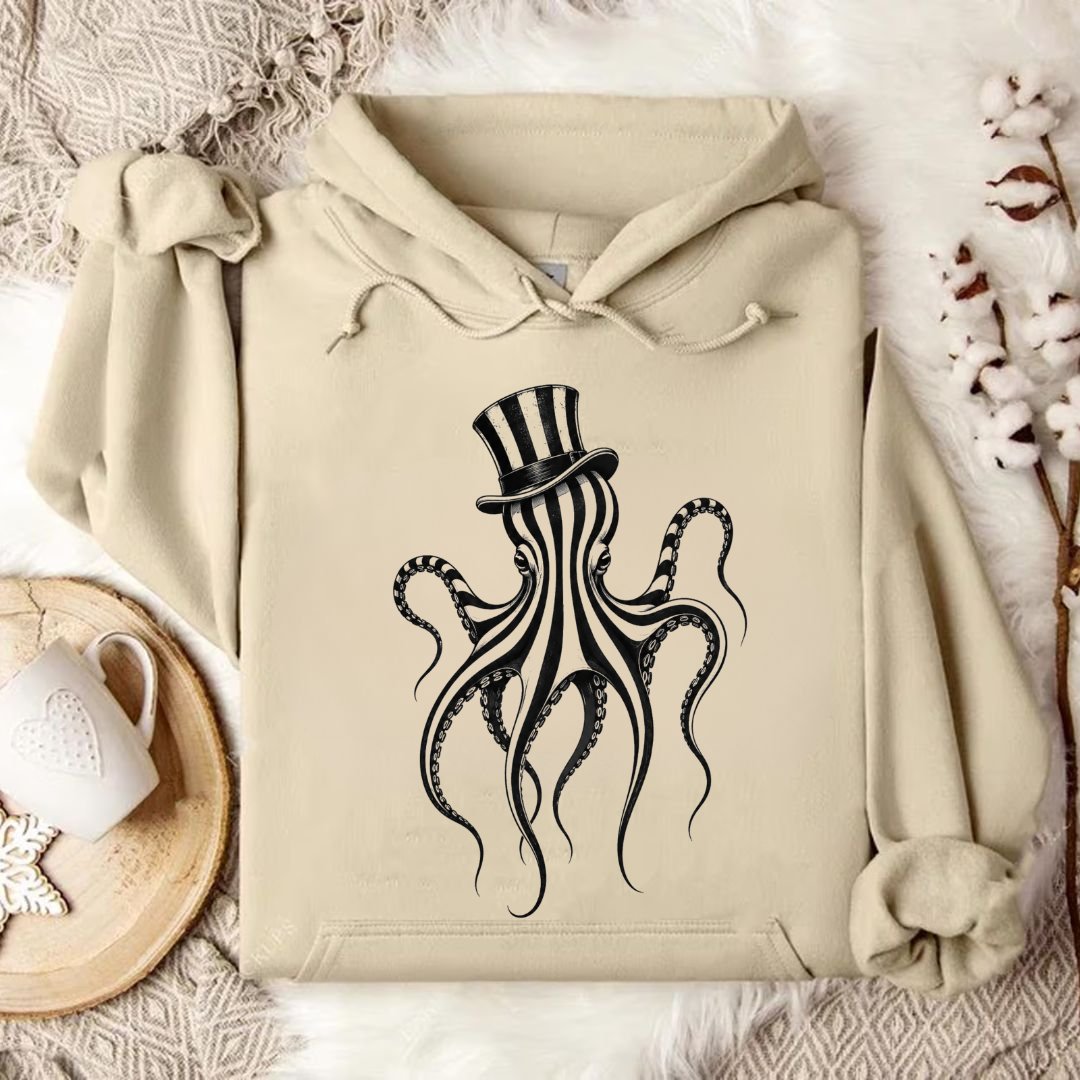Beetlejuice Octopus Hoodie