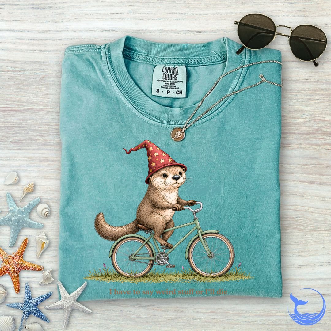 Weird Stuff Or I'll Die Otter Comfort Colors T-Shirt