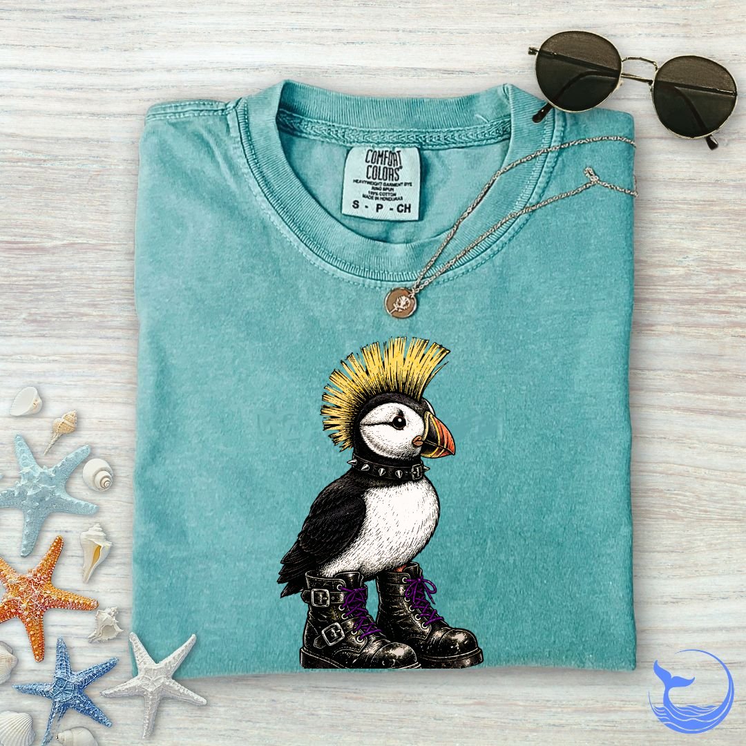 Puffin Punk Comfort Colors T-Shirt