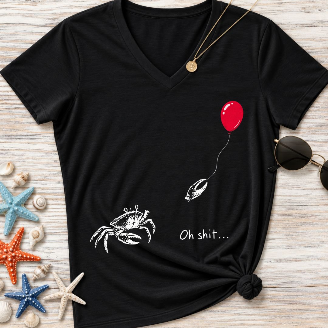 Oh...Crab Women's V-Neck T-Shirt