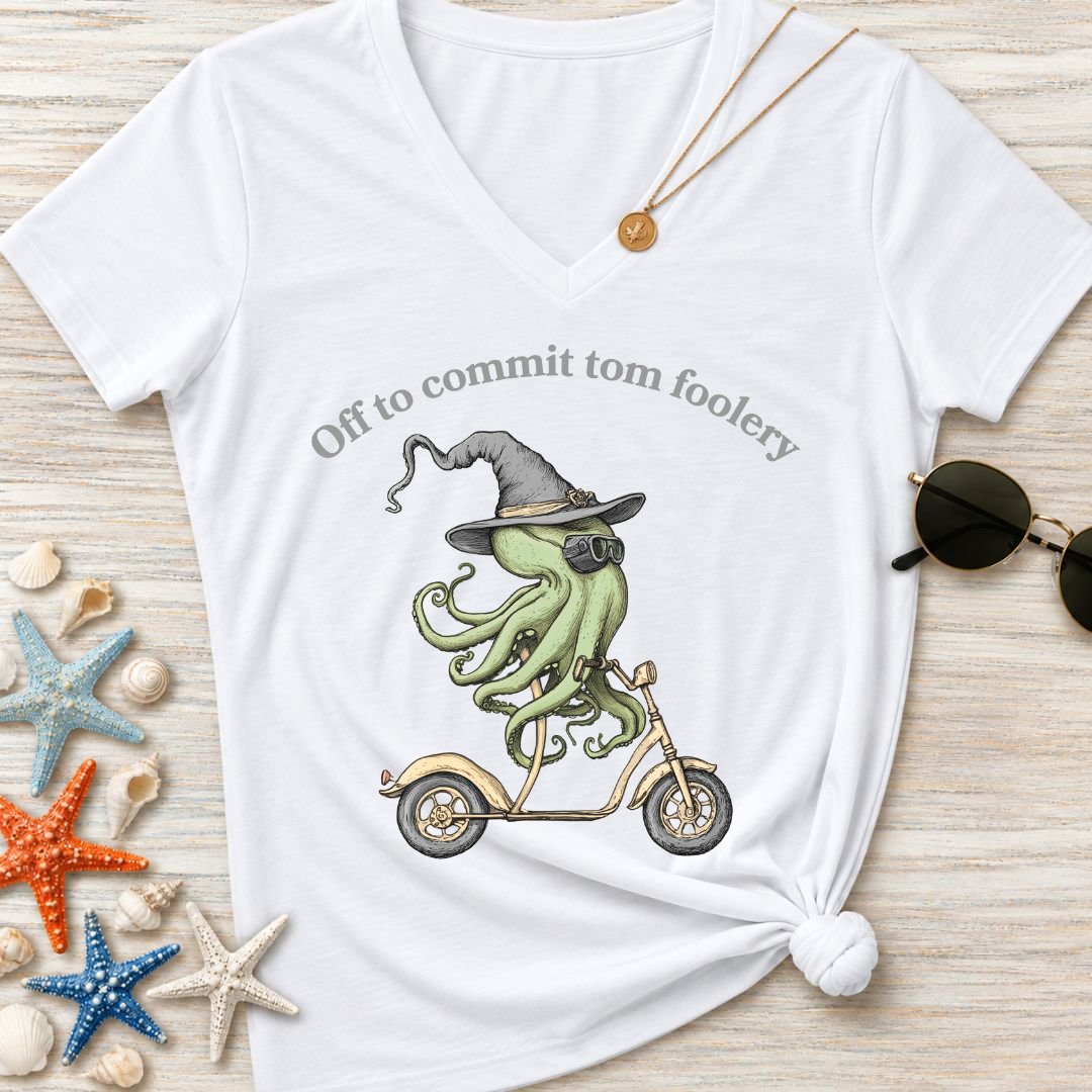 Commit Tom Foolery Women's V-Neck T-Shirt