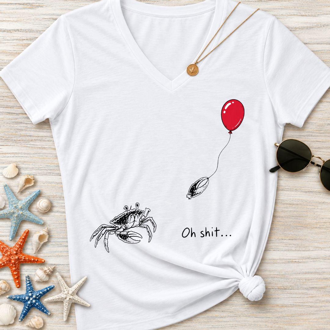 Oh...Crab Women's V-Neck T-Shirt