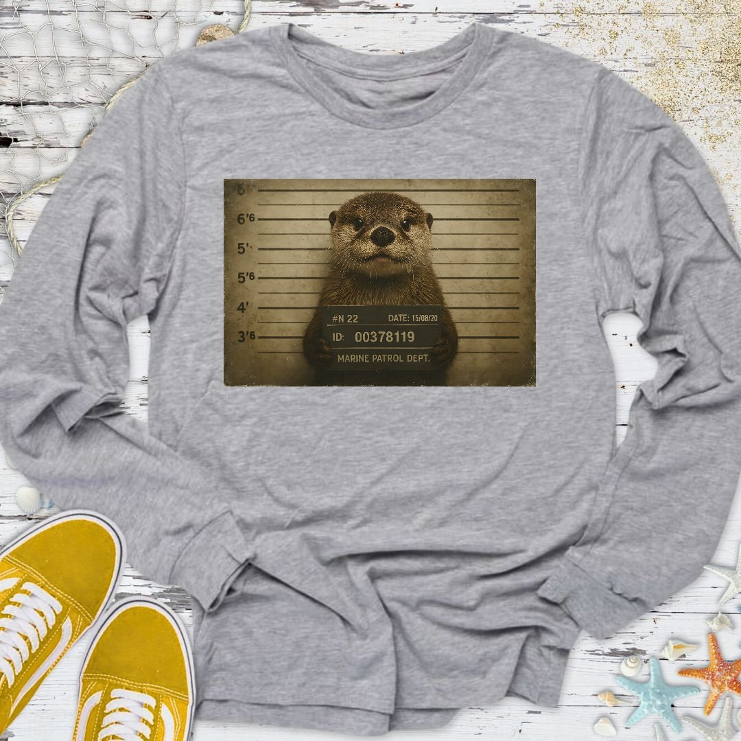 Otter Mugshot Long Sleeve Tee
