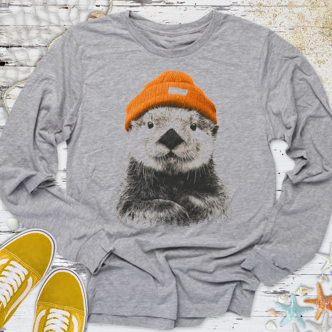 Winter Otter Long Sleeve Tee