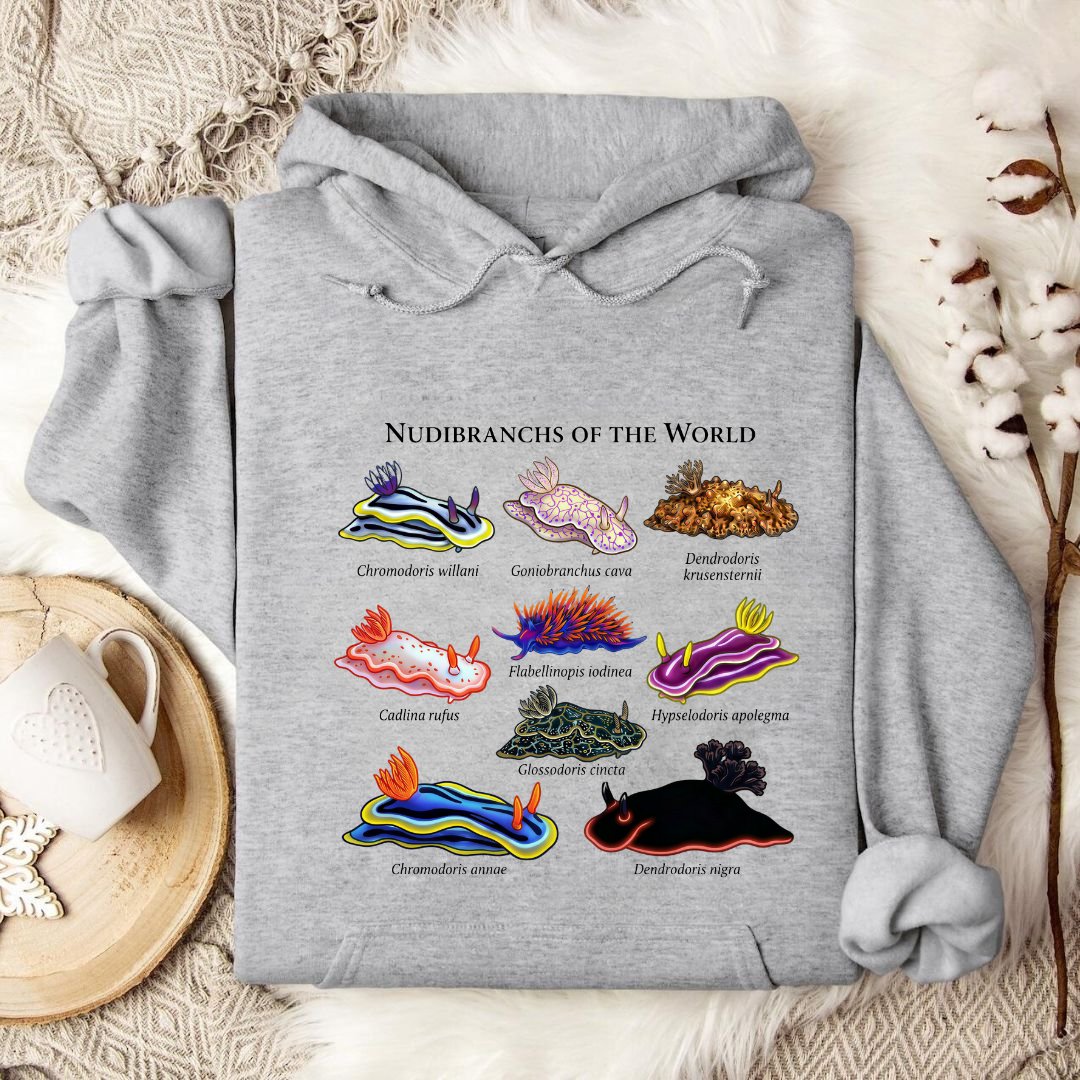 Nudibranchs Of The World Hoodie