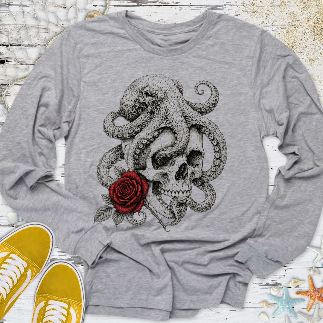 The Last Rose, Octopus Long Sleeve Tee