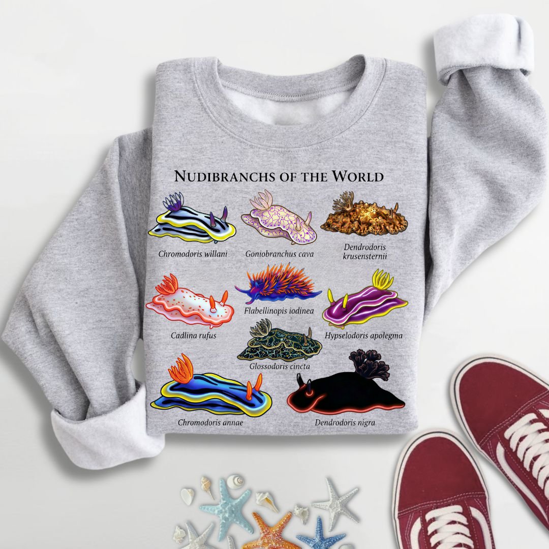 Nudibranchs Of The World Sweatshirt