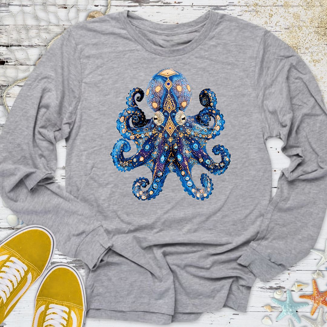 Blue-Ringed Octopus Long Sleeve Tee