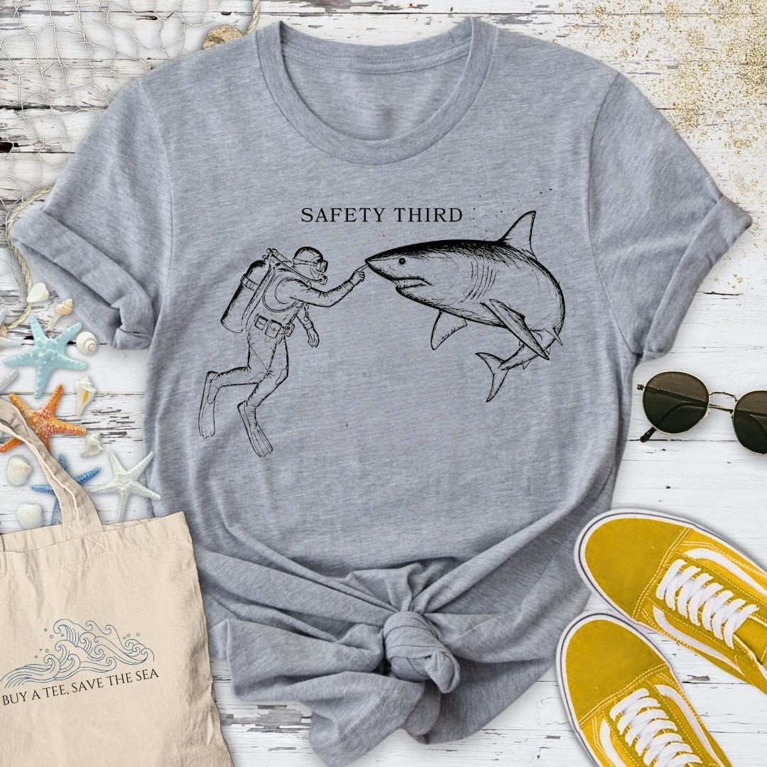 Safety Third, Shark T-Shirt