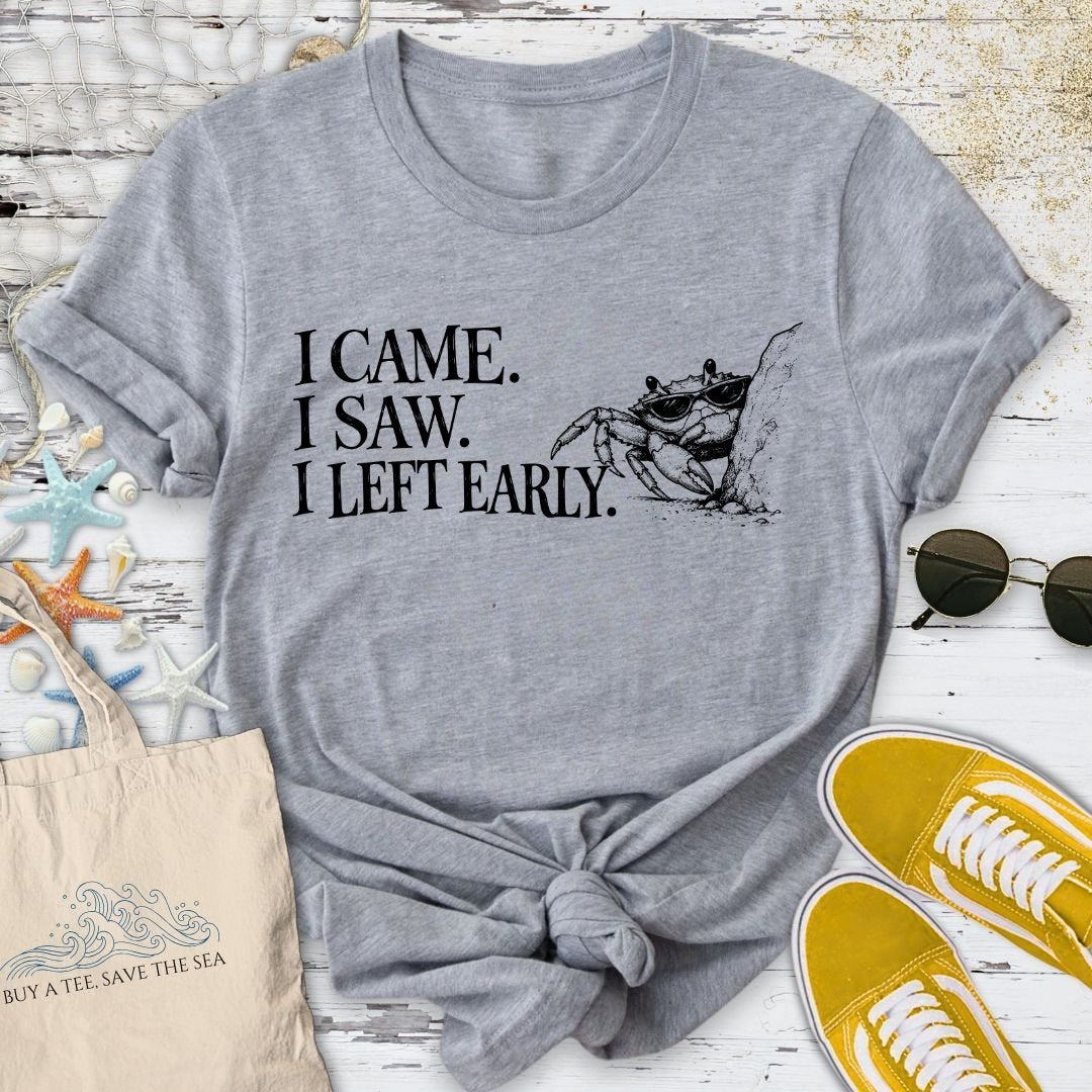 Left Early, Crab T-Shirt