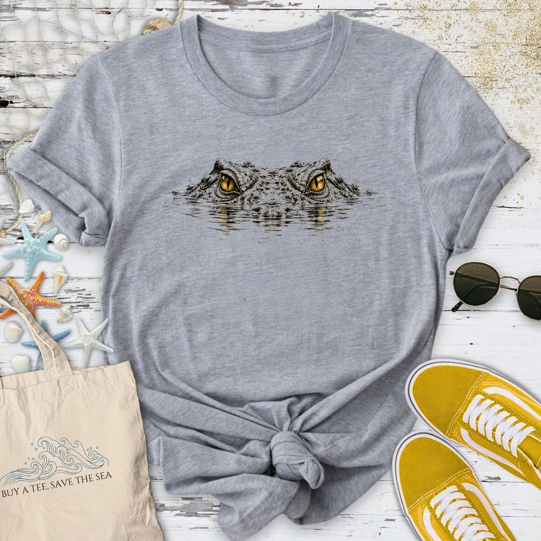 Lurking Saltwater Croc T-Shirt