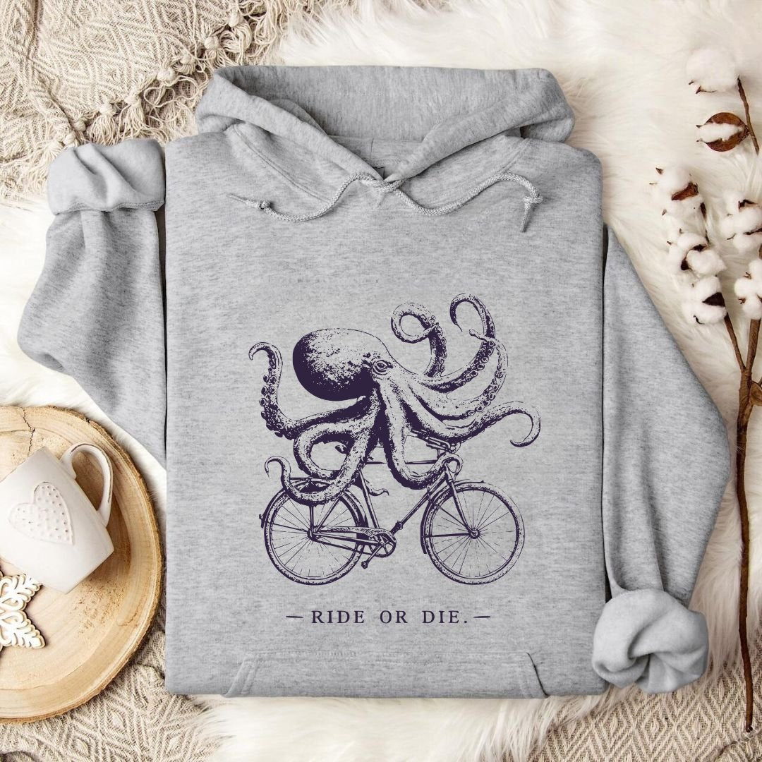 Ride Or Die, Octopus Hoodie