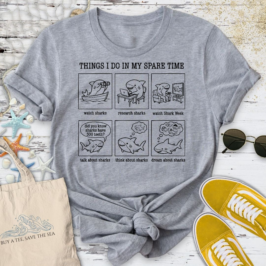 Spare Time, Shark T-Shirt