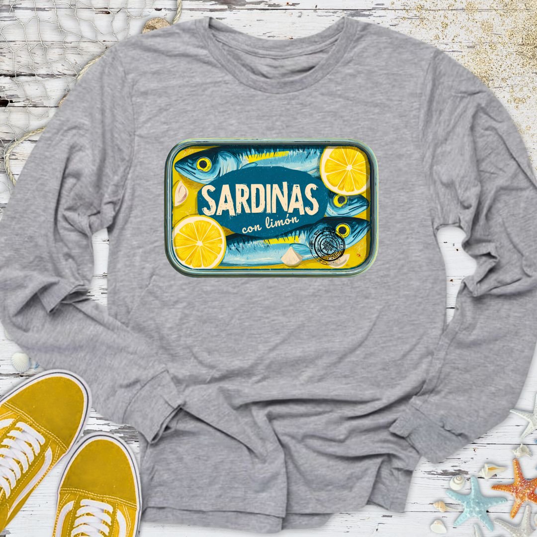 Sardinas Con Limon Long Sleeve Tee