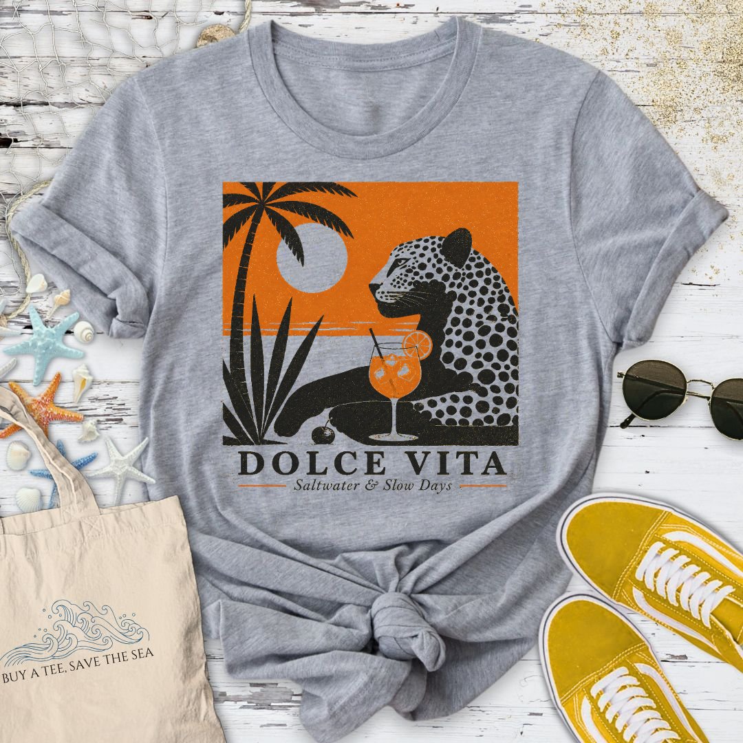 Dolce Vita, Saltwater & Slow Days T-Shirt