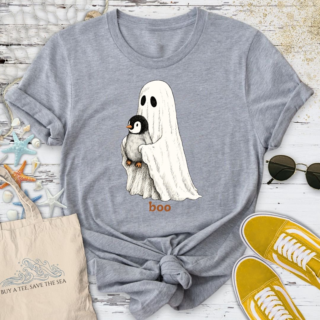 Boo, Ghost & Penguin T-Shirt