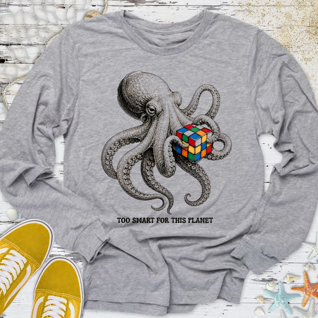Smart Octopus Long Sleeve Tee
