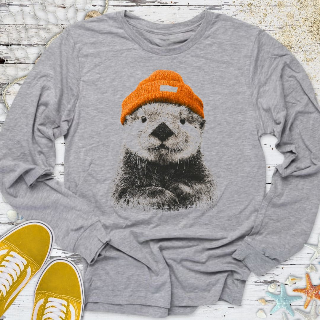 Winter Otter Long Sleeve Tee