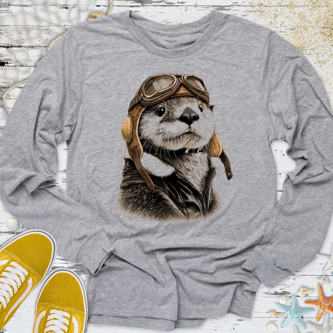 Aviator Otter Long Sleeve Tee