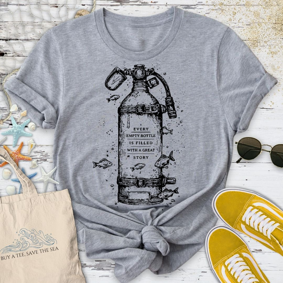 Scuba Tank, Great Story T-Shirt
