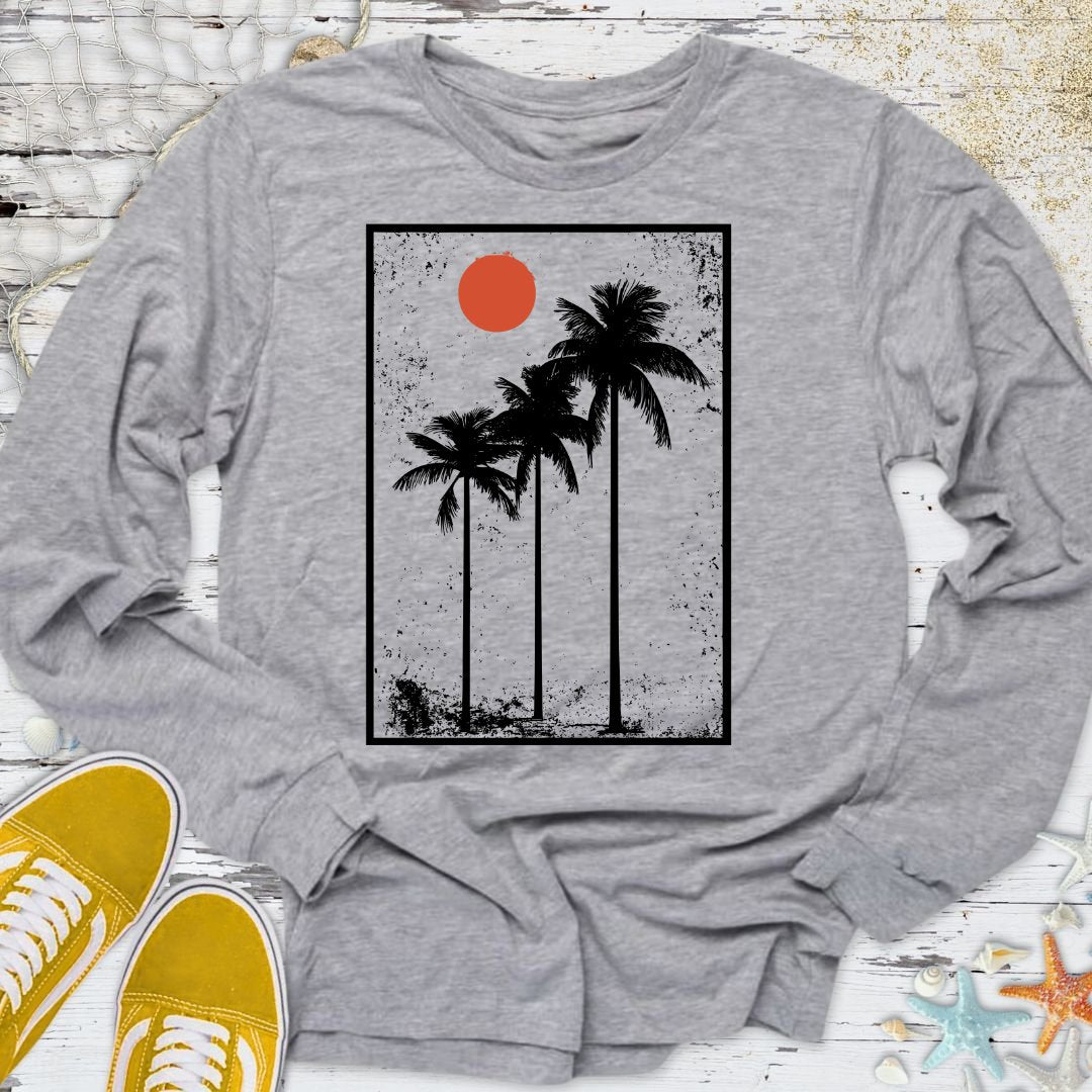 Vintage Palms Long Sleeve Tee