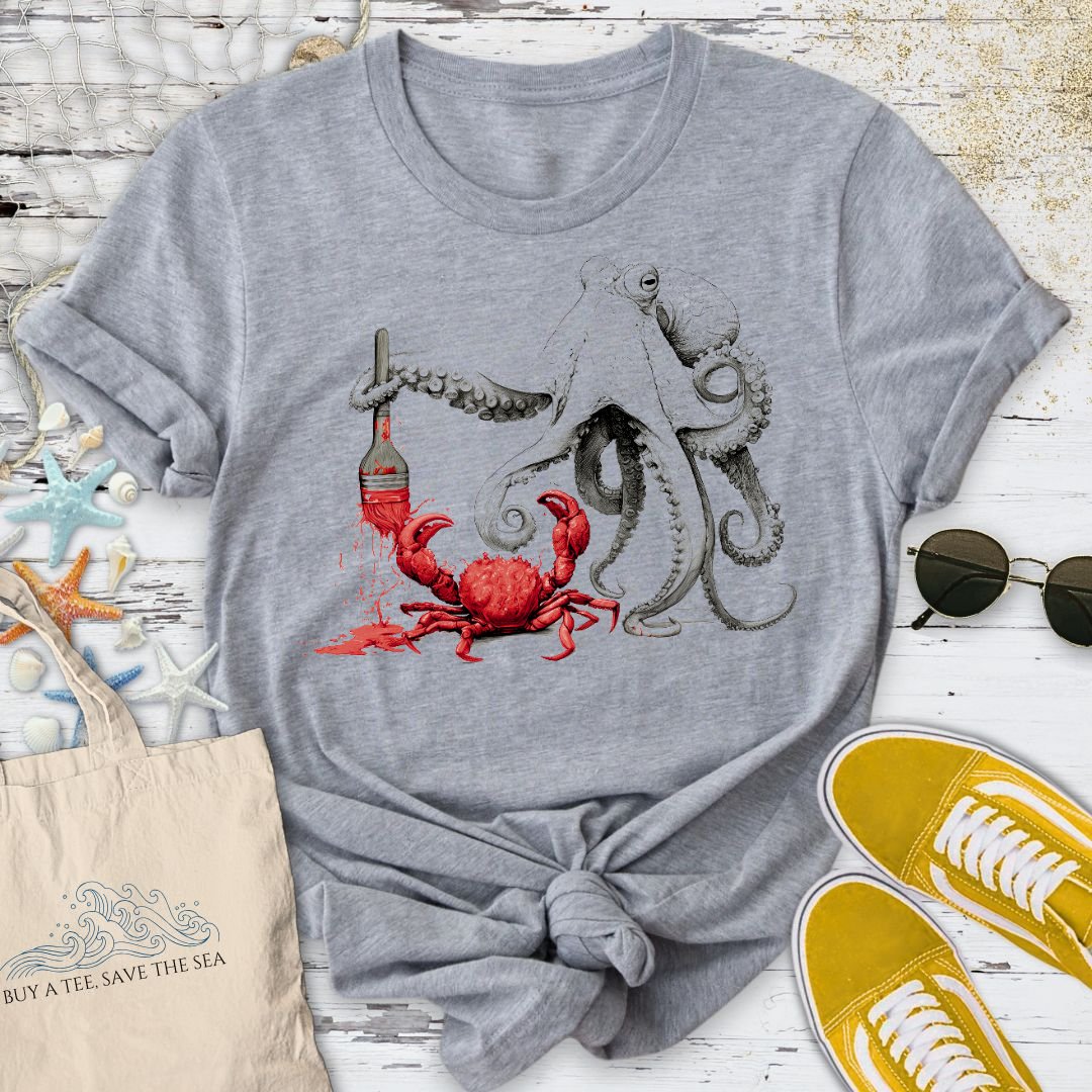 Off To Paint Stuff, Octopus T-Shirt