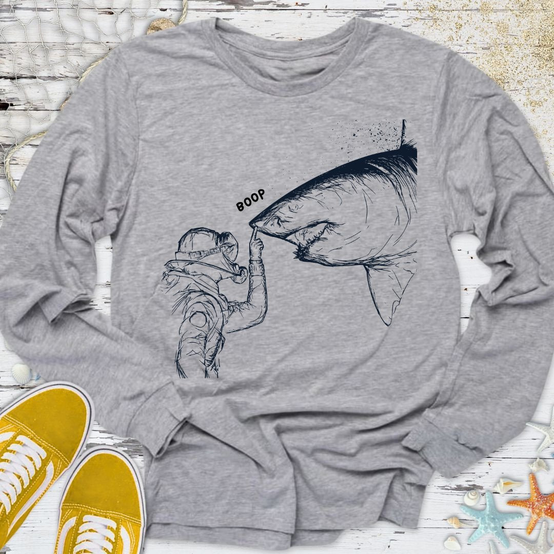 Boop, Shark Long Sleeve Tee
