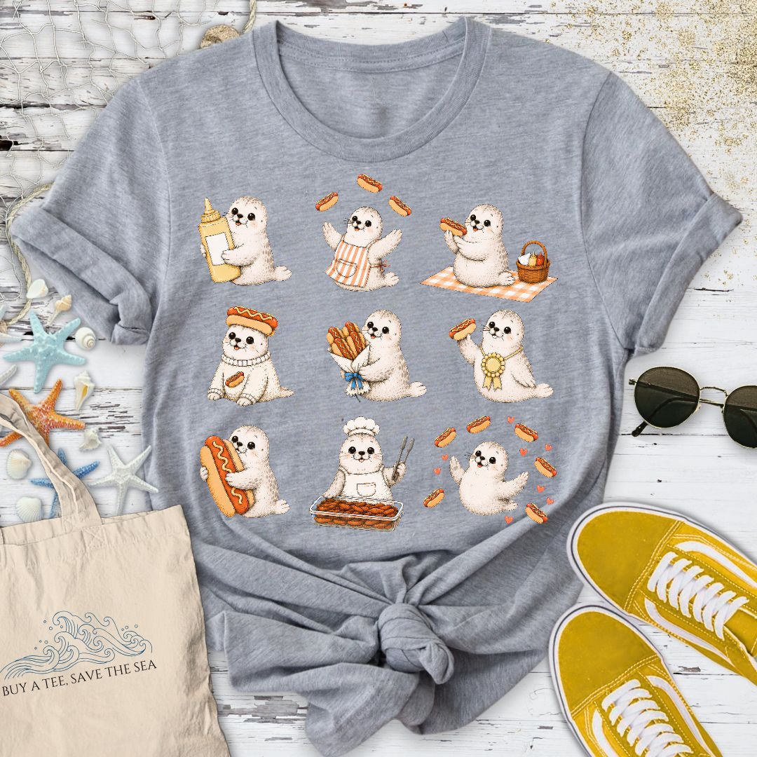 Hot Dog Seal T-Shirt