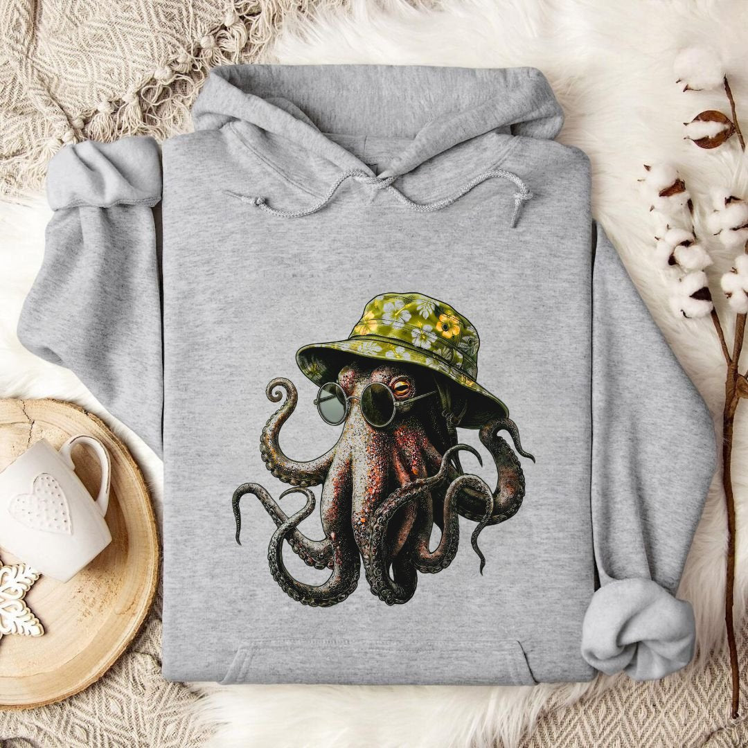 Summer Octopus Hoodie
