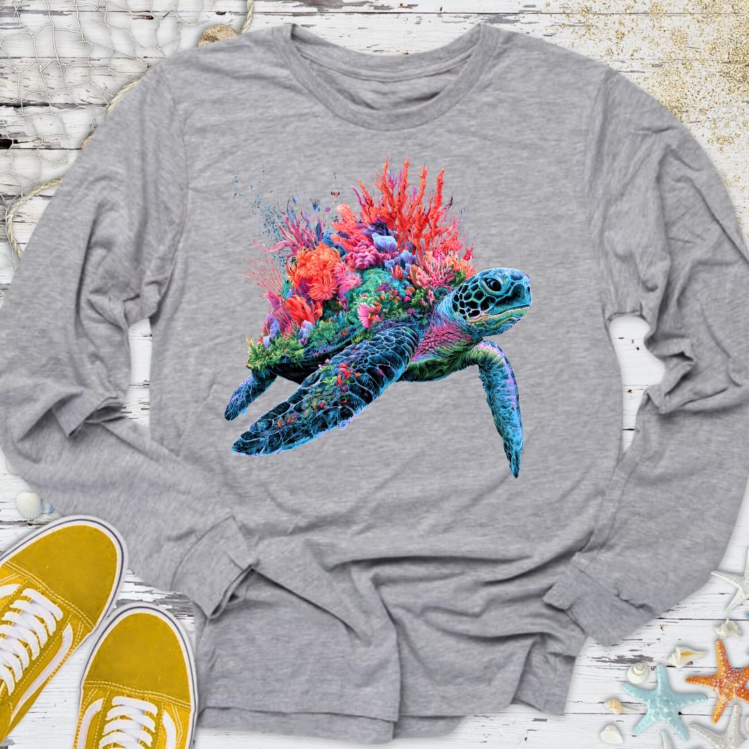 Reef Turtle Long Sleeve Tee