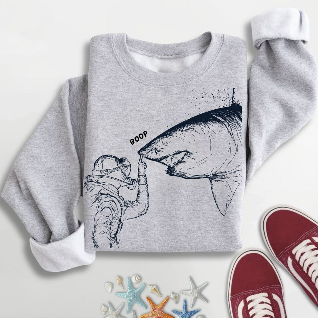Boop, Shark Sweatshirt