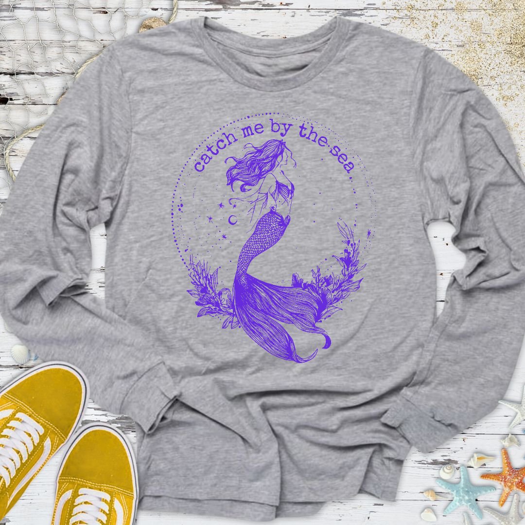 Catch Me By The Sea Long Sleeve Tee