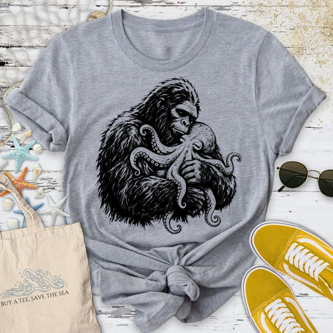 Bigfoot & Octopus T-Shirt