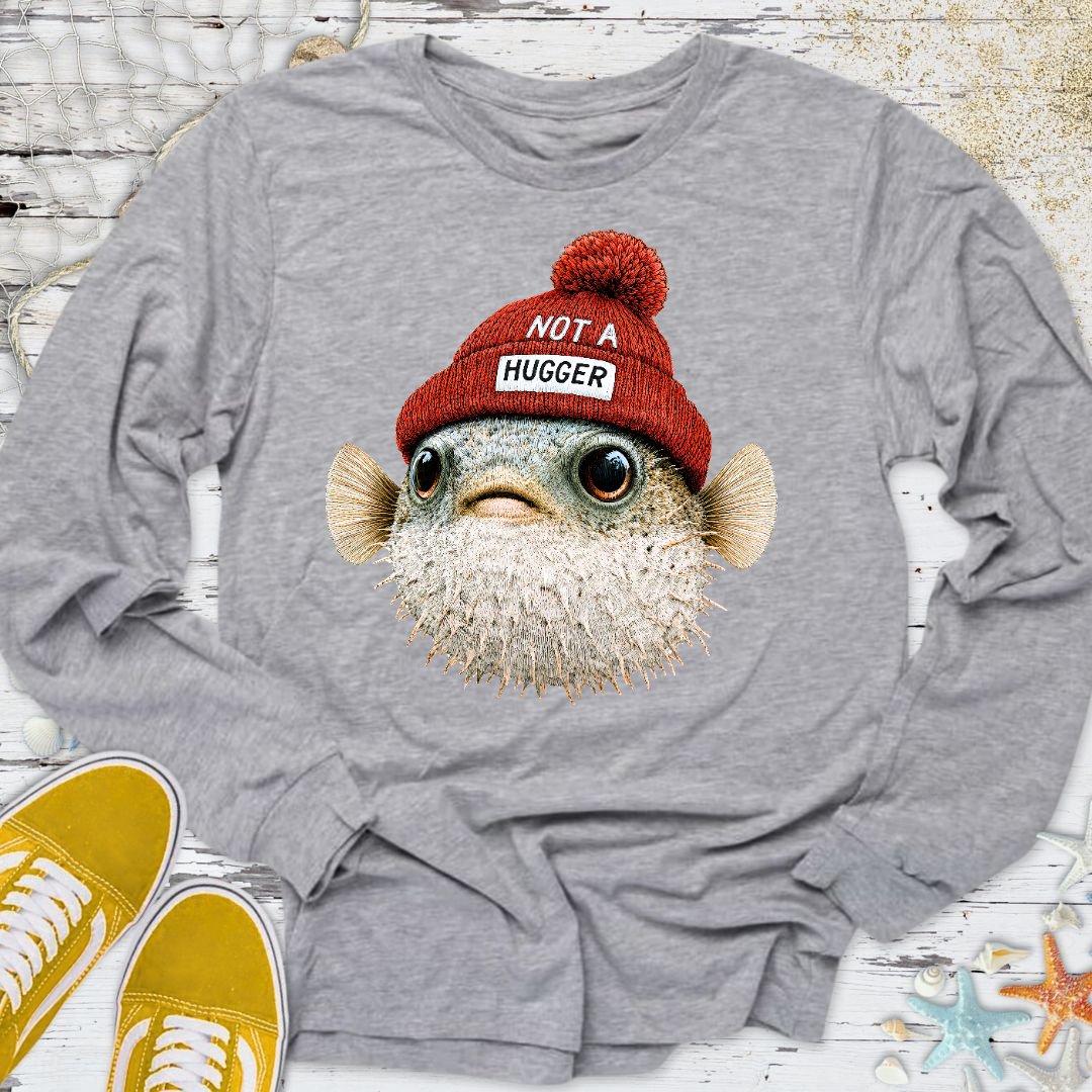 Hugger Pufferfish Long Sleeve Tee