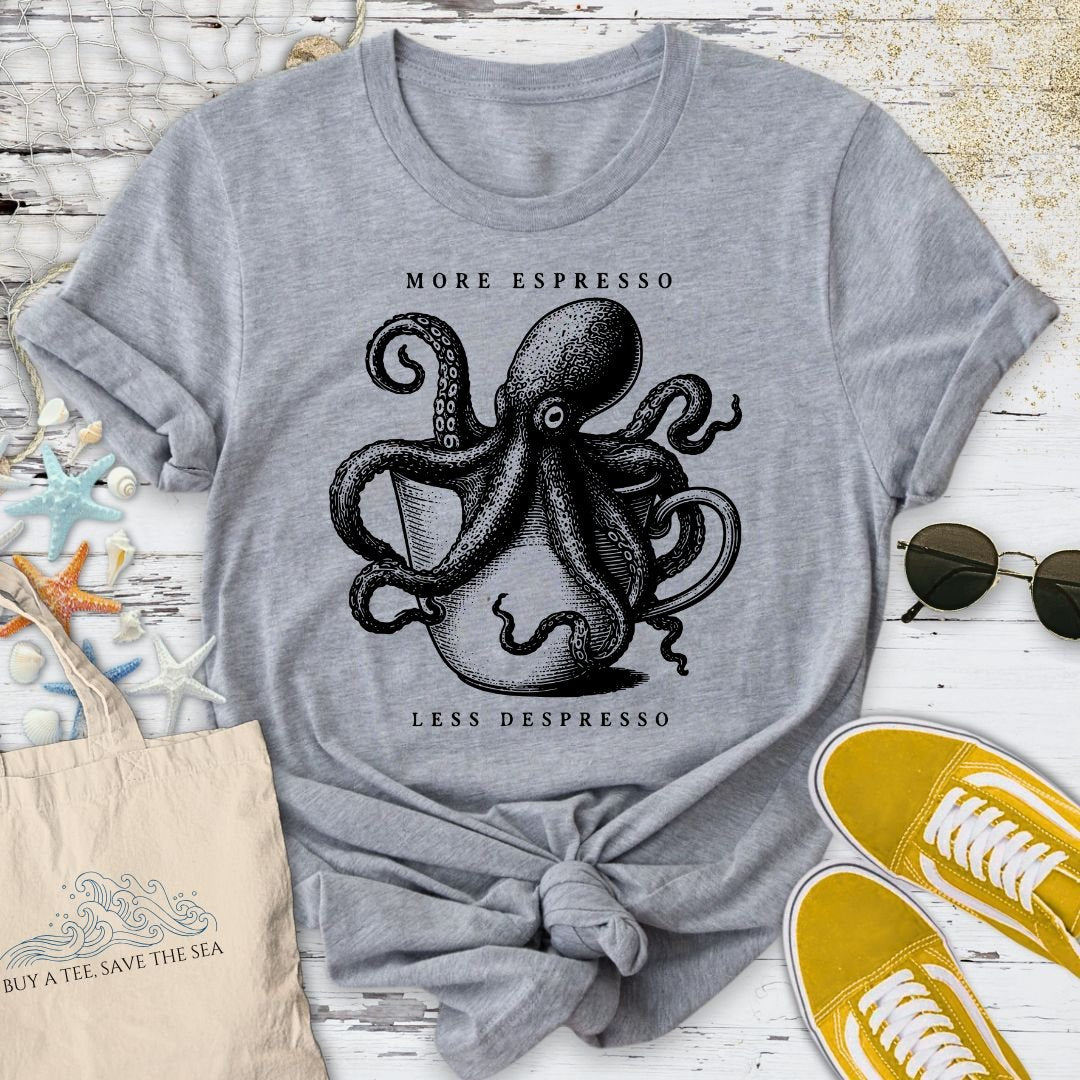 Espresso Octopus T-Shirt