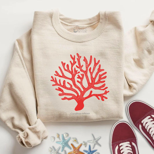 Red Coral Sweatshirt