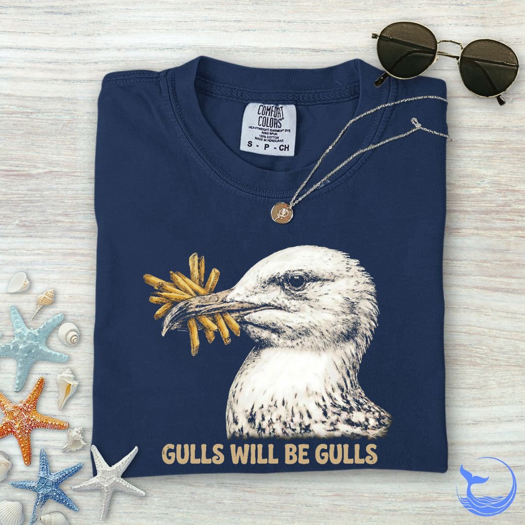 Gulls Will Be Gulls Comfort Colors T-Shirt