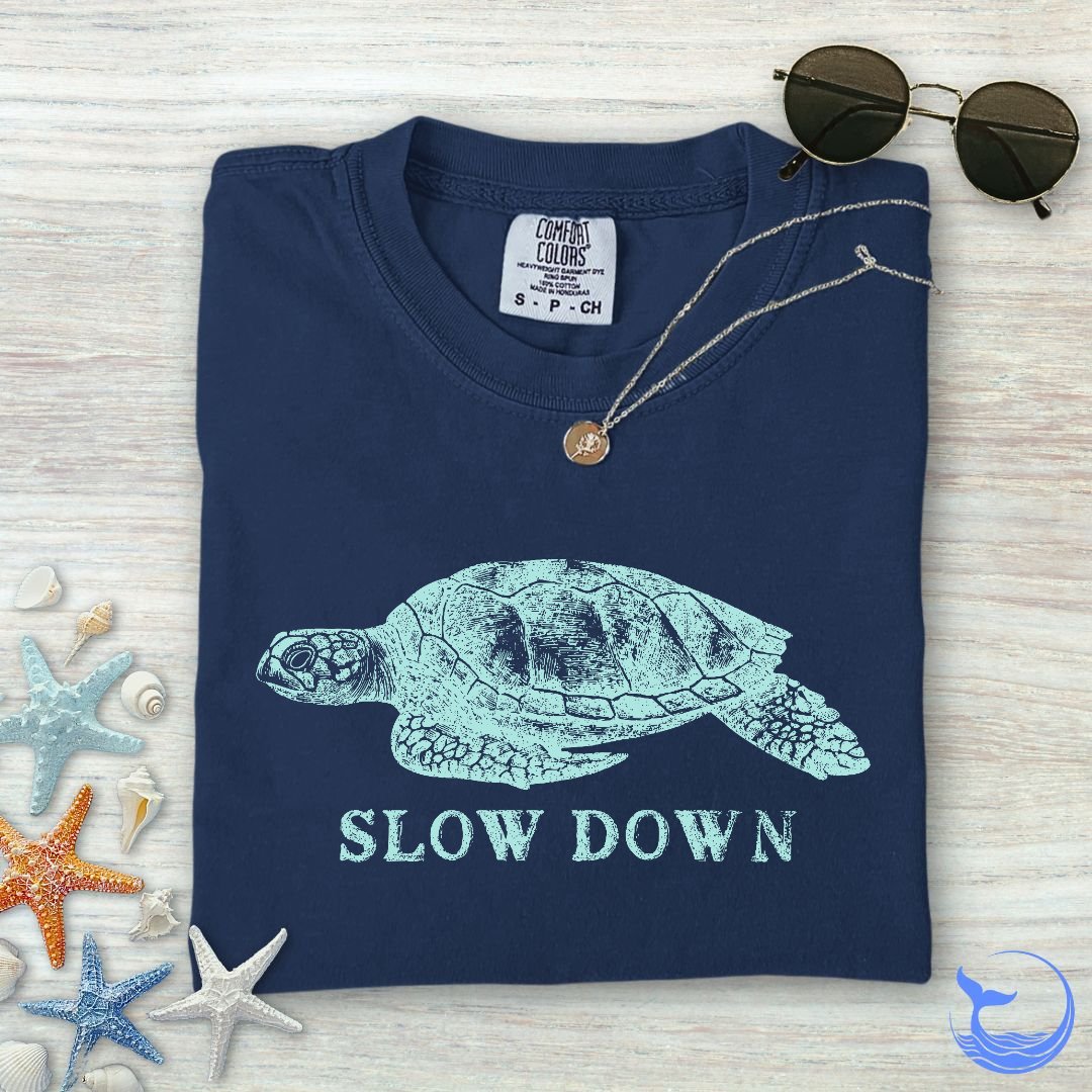 Slow Down Turtle Comfort Colors T-Shirt